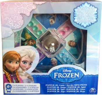 Настільна міні-гра Spin Master Холодне серце, з кнопкою (SM98283/6033079) - Pampik