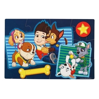 Пазл Spin Master 4 в 1 Щенячий Патруль, дерев'яний (SM98490/6040049) - Pampik - 5