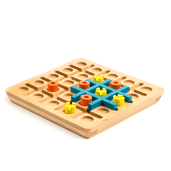 Настільна гра-головоломка Marlbles Хрестики-нулики: Нова ера (SM47300) - Pampik