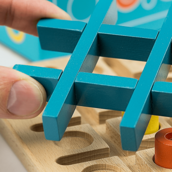 Настільна гра-головоломка Marlbles Хрестики-нулики: Нова ера (SM47300) - Pampik - 6