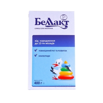 Суха молочна суміш Беллакт, 400 г - Pampik