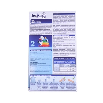 Суха молочна суміш Беллакт 2, 400 г - Pampik - 2