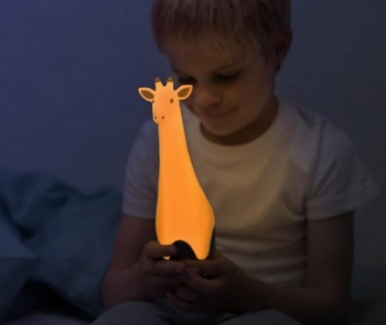 Нічник з ліхтариком Zazu Жираф Джина, сірий (ZA-GINA-01) - Pampik - 4