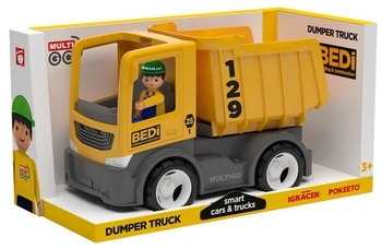 Игрушка MultiGO Самосвал с водителем (27271) - Pampik - 2