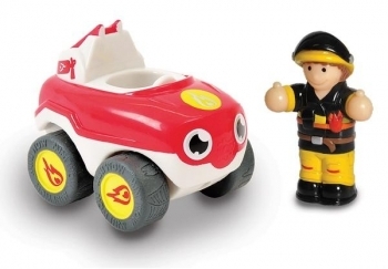 Игровой набор WOW Toys Пожарник с автомобилем (10403) - Pampik