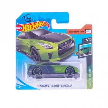 

Базовая машинка Hot Wheels '17 Nissan GT-R [R35] - Guaczilla (N3758)