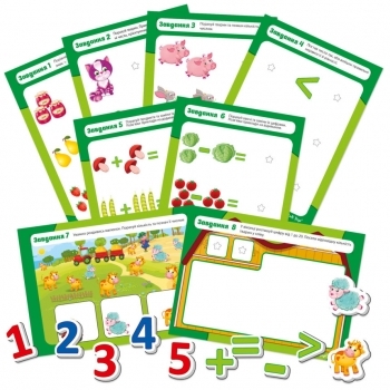 Игра на магнитах Vladi Toys Математика, укр. язык (VT5411-04) - Pampik - 3