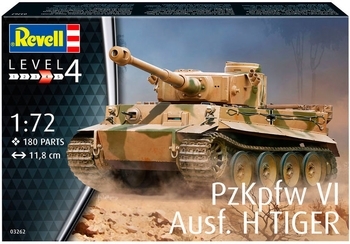 Сборная модель Revell Танк PzKpfw VI Tiger Ausf. H, 4 уровень (3262) - Pampik - 5