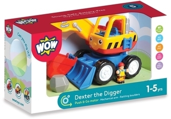 Ігровий набір WOW Toys Dexter the Digger Екскаватор Декстер (01027) - Pampik - 4