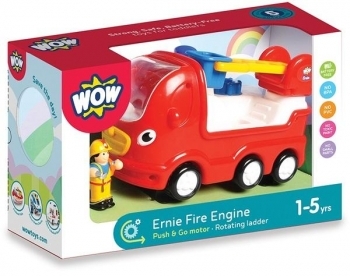 Іграшка WOW Toys Ernie Fire Engine Пожежна машина Ерні (10321) - Pampik - 4