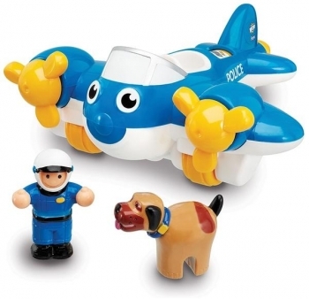 Ігровий набір WOW Toys Police Plane Pete Поліцейський літак (10309) - Pampik
