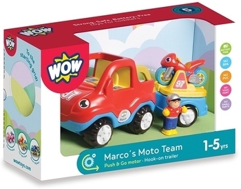 Ігровий набір WOW Toys Marco's Moto Team Мотокоманда Марко (10716) - Pampik - 3