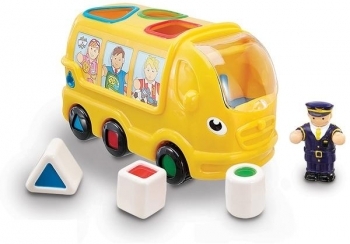 Іграшка WOW Toys Sidney School Bus Шкільний автобус Сідней (01010) - Pampik
