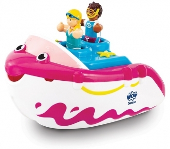 Іграшка для купання WOW Toys Susie Speedboat Гоночний катер Сьюзі (10690) - Pampik - 2