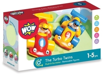 Ігровий набір WOW Toys Тhe Turbo Twins Турбо близнюки (06060) - Pampik - 3