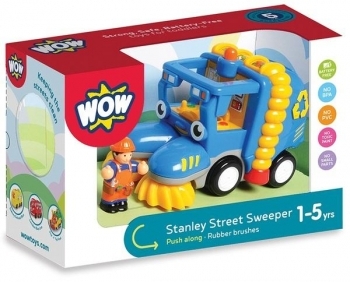 Іграшка WOW Toys Stanley Street Sweeper Збиральна машина (10160) - Pampik - 4