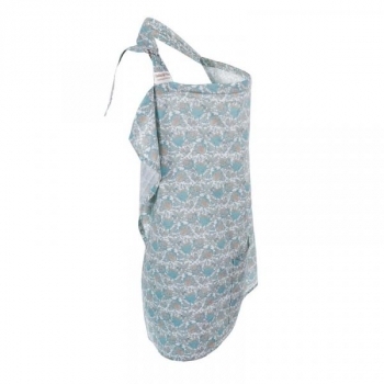 Накидка для кормления Feeding Pillow Цветы, разноцвет (0014) - Pampik