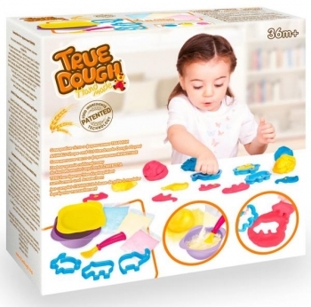 Набір для ліплення з формочками TrueDough Тварини (21022) - Pampik