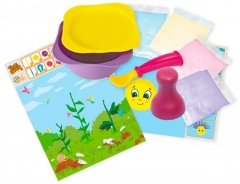 Набір для ліплення із саморобним тестом TrueDough Домалюй тестом літо (21025) - Pampik - 2