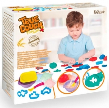 Набір для ліплення з формочками TrueDough Транспорт (21022) - Pampik