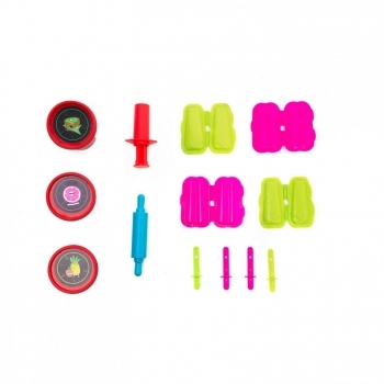 Набор для лепки Tutti-Frutti Мороженое, неоновые цвета (BJTT15062) - Pampik - 2