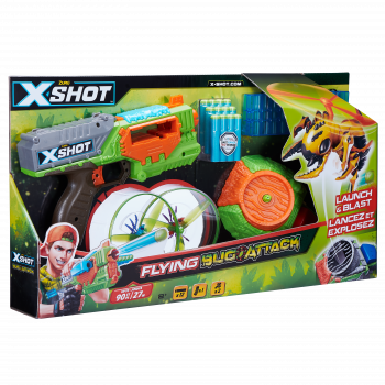 Скорострільний бластер Zuru X-Shot Вогонь по літаючим жукам (4821) - Pampik - 3