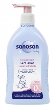 Дитячий зволожувальний лосьйон Sanosan Baby Care, 500 мл - Pampik