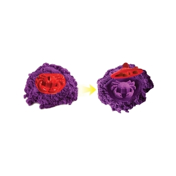 Набір піску для дитячої творчості Wacky-Tivities Kinetic Sand, фіолетовий, 454 г (71402P) - Pampik - 4