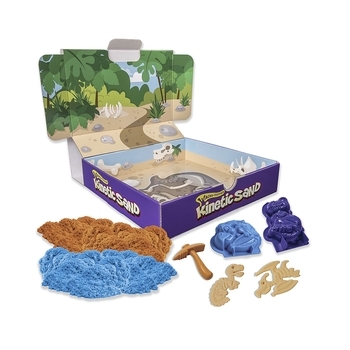 Набір кінетичного піску Wacky-tivities Kinetic Sand Dino, 340 г (71415Dn) - Pampik - 2