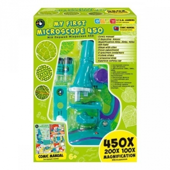 Мой первый микроскоп 450х Science Agents (44011) - Pampik - 2
