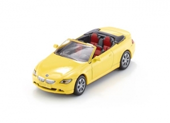 Іграшка Siku Автомобіль BMW 645i кабріолет, жовтий (1007) - Pampik