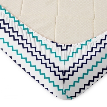 Простирадло на резинці Cosas Преміум, 120х60 см, синій - Pampik - 2