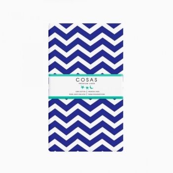 Простирадло на резинці Cosas Преміум, 120х60х10 см, синій - Pampik