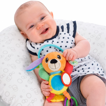 Прорізувач-брязкальце Chicco Mr. Mr. Puppy (09226.00) - Pampik - 4