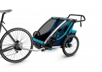 

Мультиспортивная двухместная прогулочная коляска Thule Chariot Cross2 Blue, голубой (TH10202003)