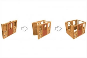 Дерев'яний дитячий будиночок KidKraft Seaside Cottage (402) - Pampik - 7