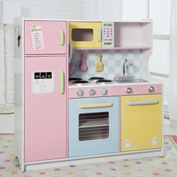 Дитяча кухня KidKraft Pastel (53181) - Pampik - 2
