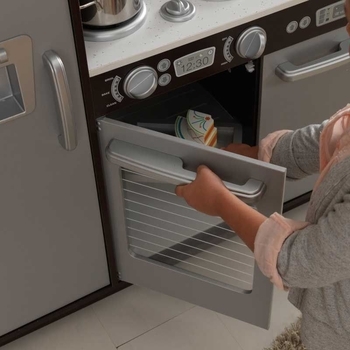 Дитяча кухня KidKraft Espresso (53260) - Pampik - 6