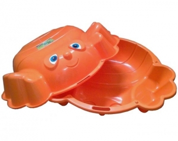 Пісочниця KHW Kunststoff Краб, подвійна, помаранчевий (72004) - Pampik