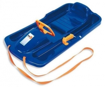 

Санки KHW Kunststoff Snow Fox, синий (21002