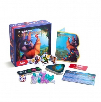 Настільна гра з розповіддю й аудіо Ludum У пошуках скарбів, рос. мова (LD1046-05) - Pampik - 2