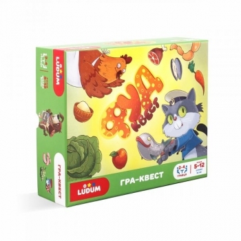 Настільна гра-квест Ludum Фудквест, укр. мова (LG2047-61) - Pampik