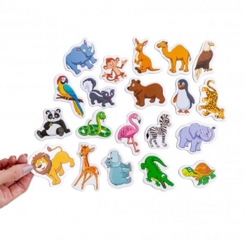 Набір магнітів Magdum Щасливі дітки Зоопарк (ML4031-01 EN) - Pampik - 2