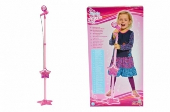 Микрофон Simba Девичий стиль, со стойкой (6830691) - Pampik
