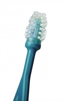 Набір зубних щіток BabyOno, синій, 3 шт. (550) - Pampik - 2
