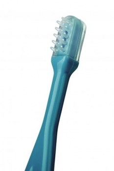 Набір зубних щіток BabyOno, синій, 3 шт. (550) - Pampik - 3