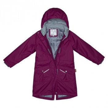 Куртка Huppa Mooni Burgundy, полиэстер, р.134, бордовый (17850010-80034-134) - Pampik - 3