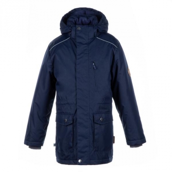 Куртка Huppa Rolf 1 Navy, поліестер, р.134, темно-синій (17640110-00086-134) - Pampik