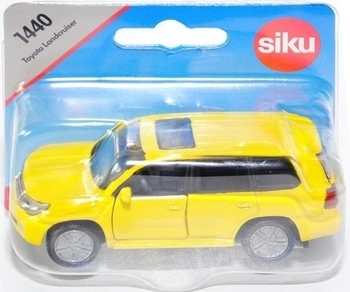 Іграшка Siku Автомобіль Toyota Landcruiser, жовтий (1440) - Pampik - 2