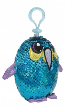 М'яка іграшка-брелок Shimmeez S2 Бадьорий Пінгвін, 9 см, блакитний (SH01052PE) - Pampik - 2